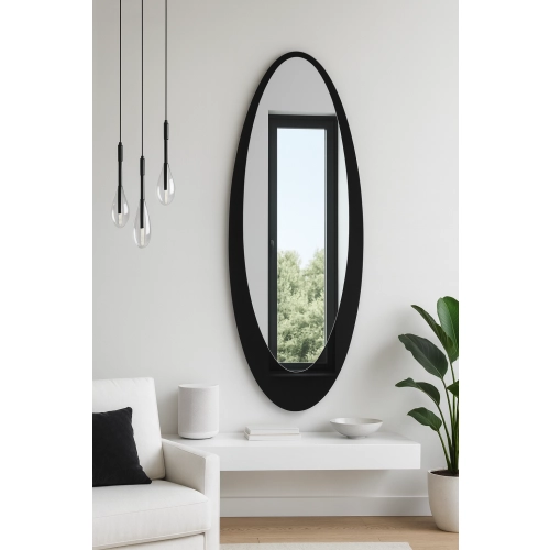 Eliptyczne lustro dekoracyjne - LONGI